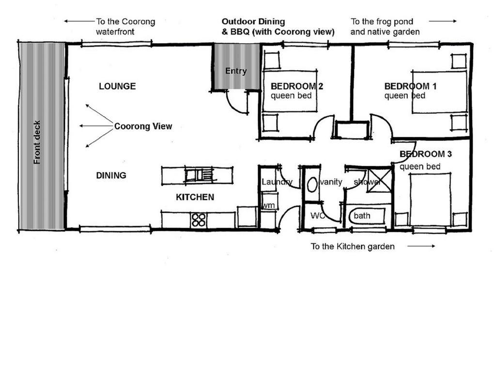 Villa Coorong Waterfront Retreat Meningie Exterior foto